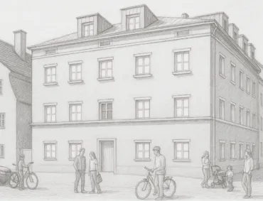 P9 Bleistiftzeichnung Menschen